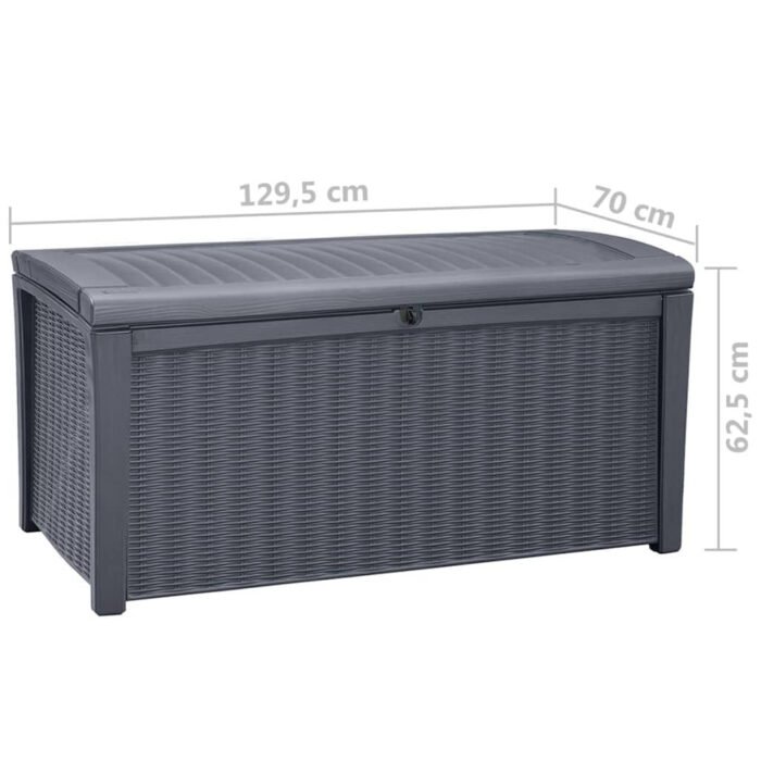 Garden Storage Box Borneo 416 L