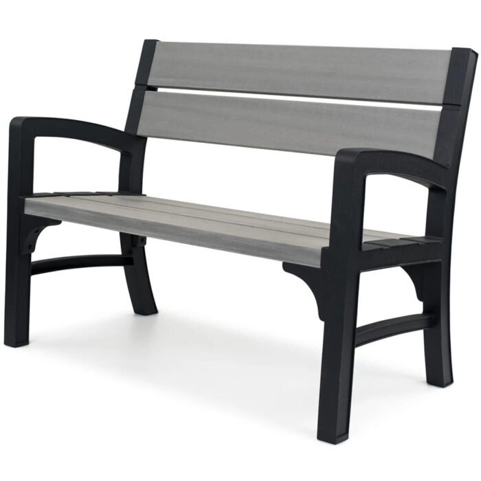 2-Seater Garden Bench Montero Grey 233309