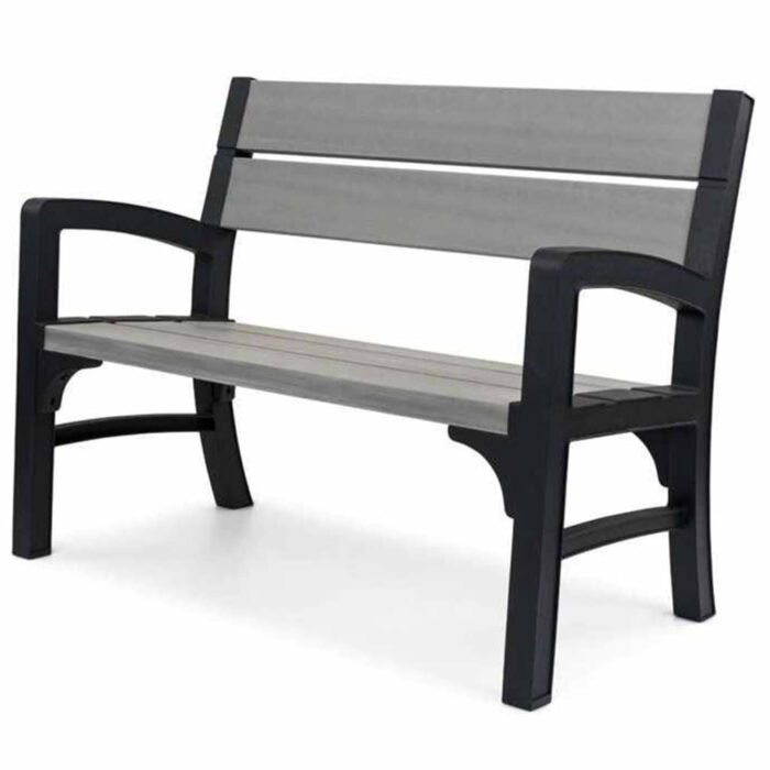 2-Seater Garden Bench Montero Grey 233309