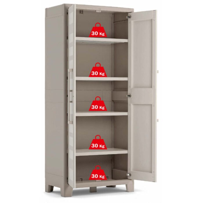 Storage Cabinet with Shelves Gulliver 182 Cm