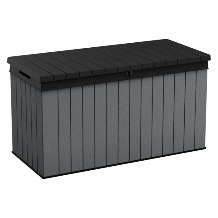 Garden Storage Box Darwin 570 L Grey